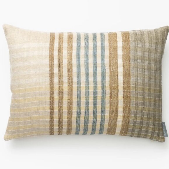 New McGee & Co Margaret Stripe Pillow Cover - Picture 1 of 3